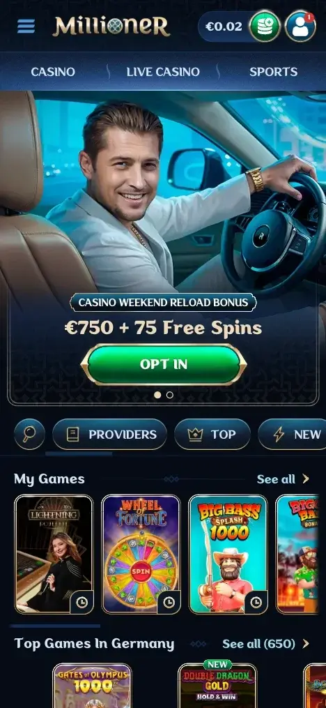 Millioner Zrzut ekranu 2